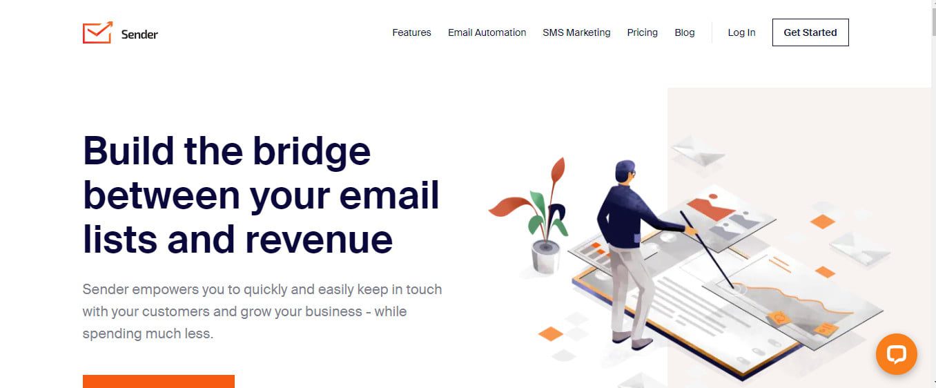 email marketing tools + sender